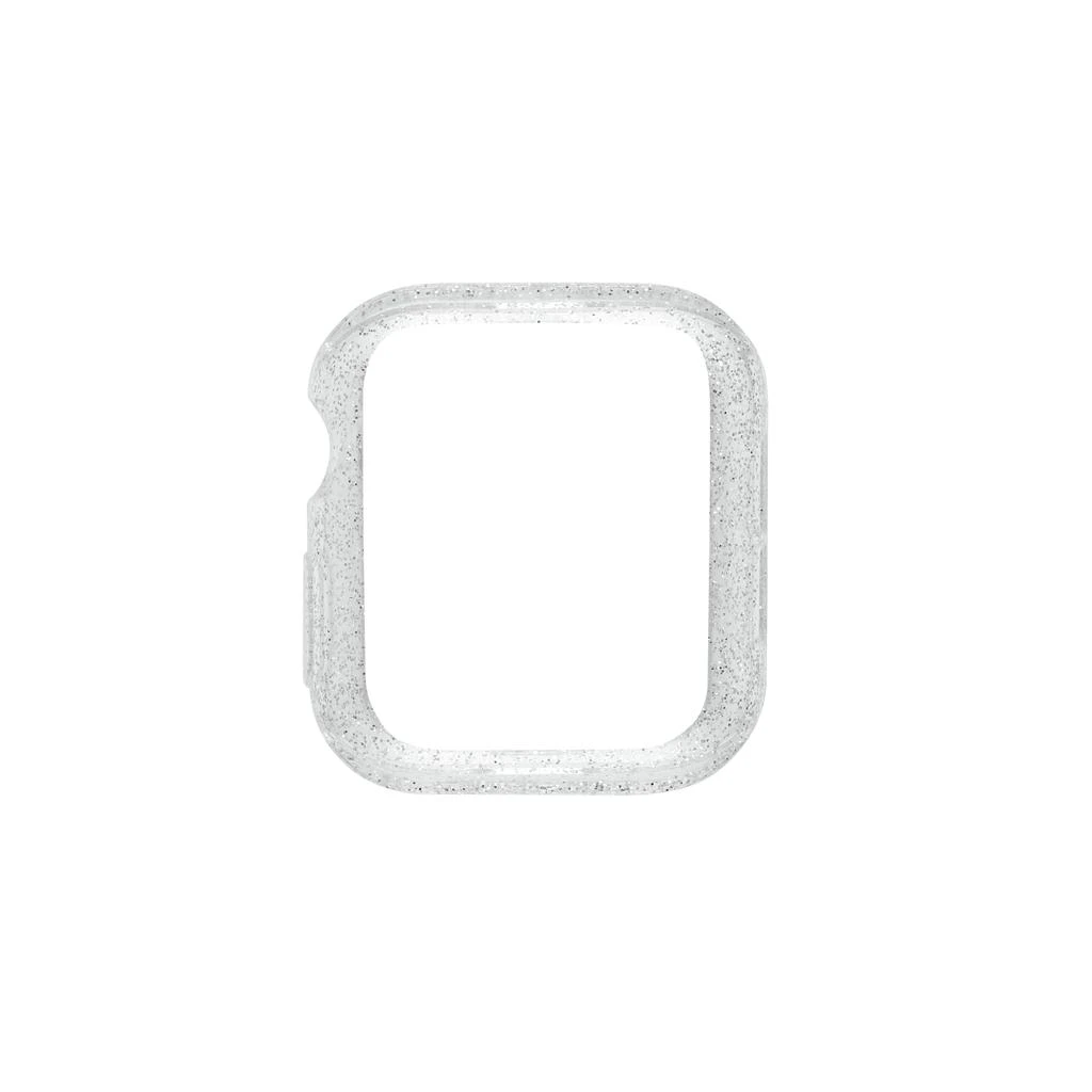 商品Kate Spade|Kate Spade New York's Women's 40mm Silver Glitter Jelly Apple Watch Bumper and Band Set,价格¥460,第2张图片详细描述