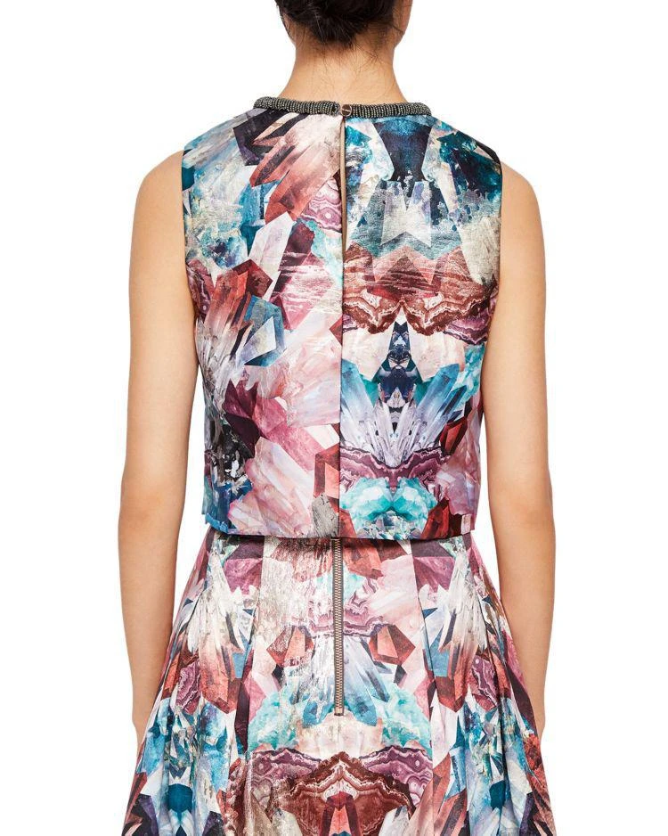 商品Ted Baker London|Ted Baker Essme Mirrored Minerals Crop Top,价格¥874,第2张图片详细描述