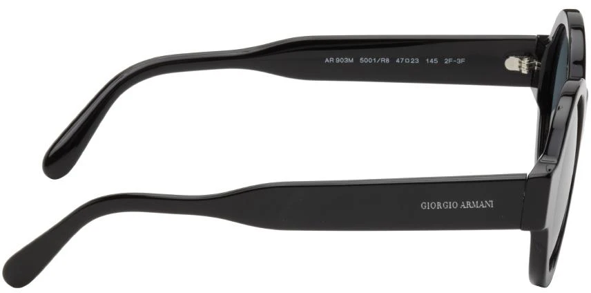 商品Giorgio Armani|Black Round Sunglasses,价格¥1434,第2张图片详细描述