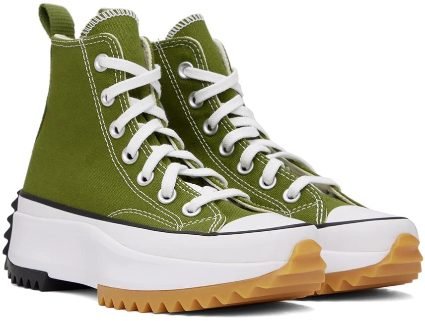 商品Converse|绿色 Run Star Hike Platform 高帮运动鞋,价格¥1058,第4张图片详细描述