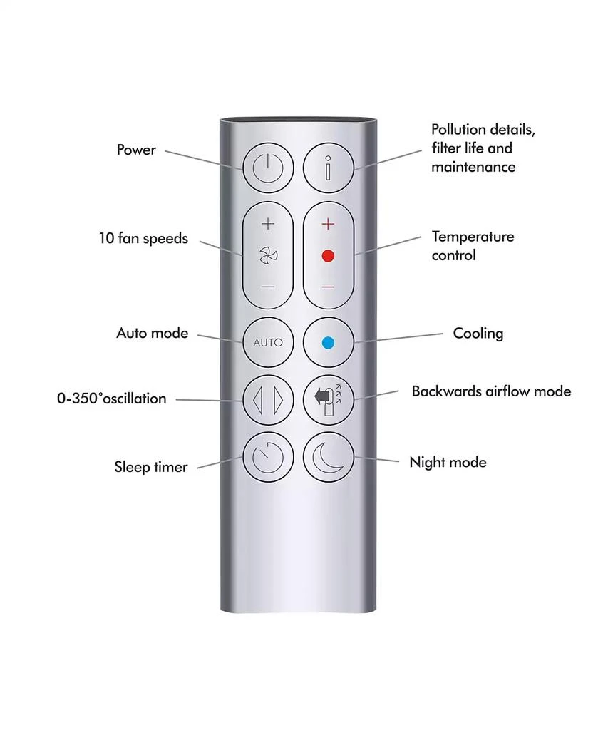 Purifier Hot+Cool Fan HP07 | White/Silver 商品