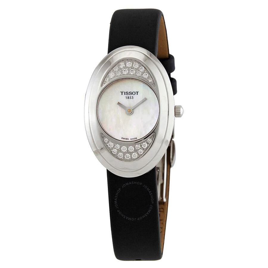 商品Tissot|Precious Flower Mother of Pearl Dial Ladies Watch T03.1.125.80,价格¥3340,第1张图片