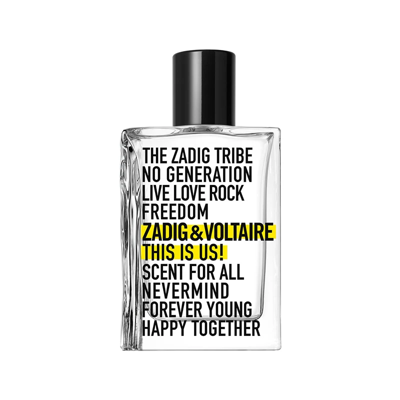 Zadig & Voltaire萨迪格&伏尔泰「这是我们」中性香水 EDT淡香30-50-100ml  商品