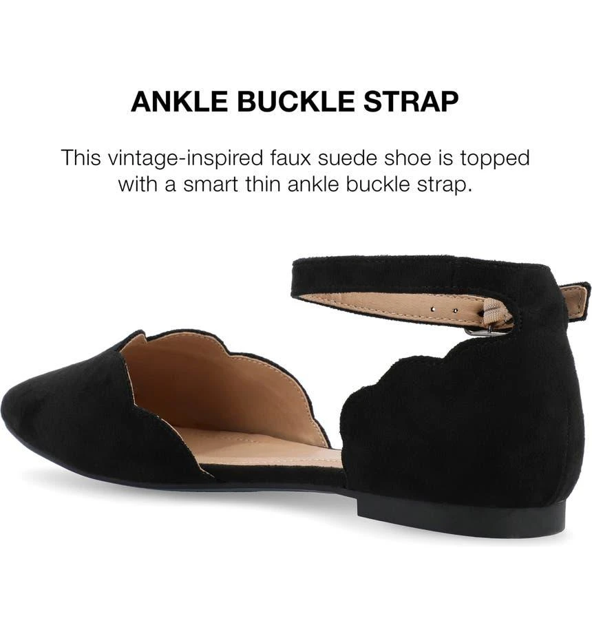 Lana Ankle Strap Flat - Wide Width 商品