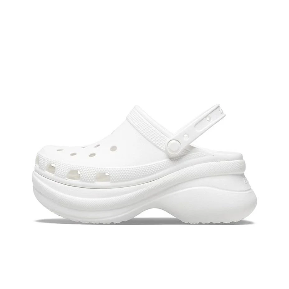 商品[国内直发] Crocs|Crocs卡骆驰 Bae Clog 小鲸鱼复古克骆格 EVA 舒适时尚 洞洞鞋 6cm 女款 白色,价格¥391,第1张图片