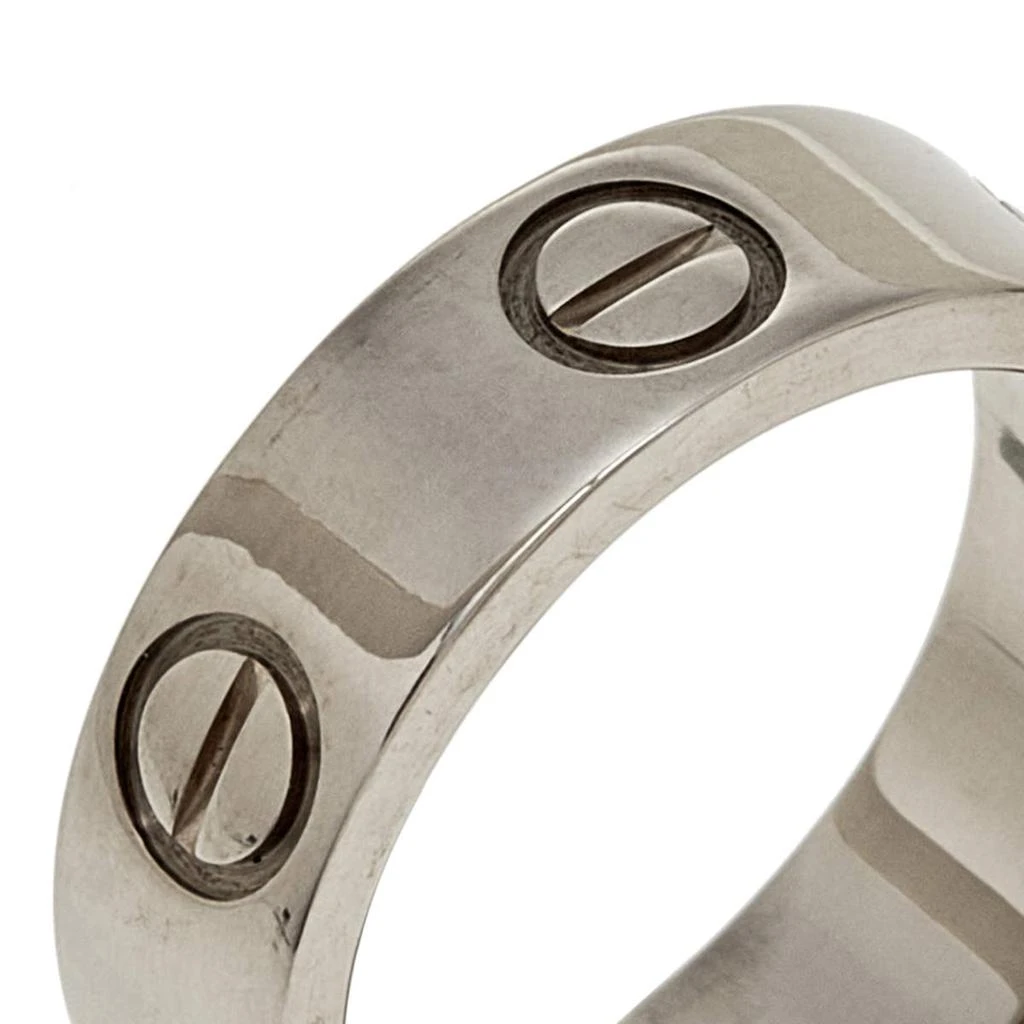 商品[二手商品] Cartier|Cartier Love 18K White Gold Ring EU 48,价格¥5174,第3张图片详细描述