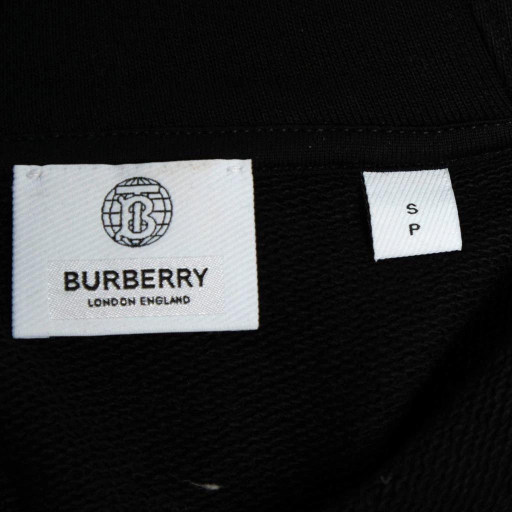商品[二手商品] Burberry|Burberry Black Love Print Cotton Zip Front Hooded Jacket S,价格¥2483,第5张图片详细描述
