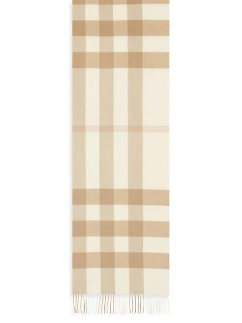 商品Burberry|Check Cashmere Scarf,价格¥4423,第3张图片详细描述