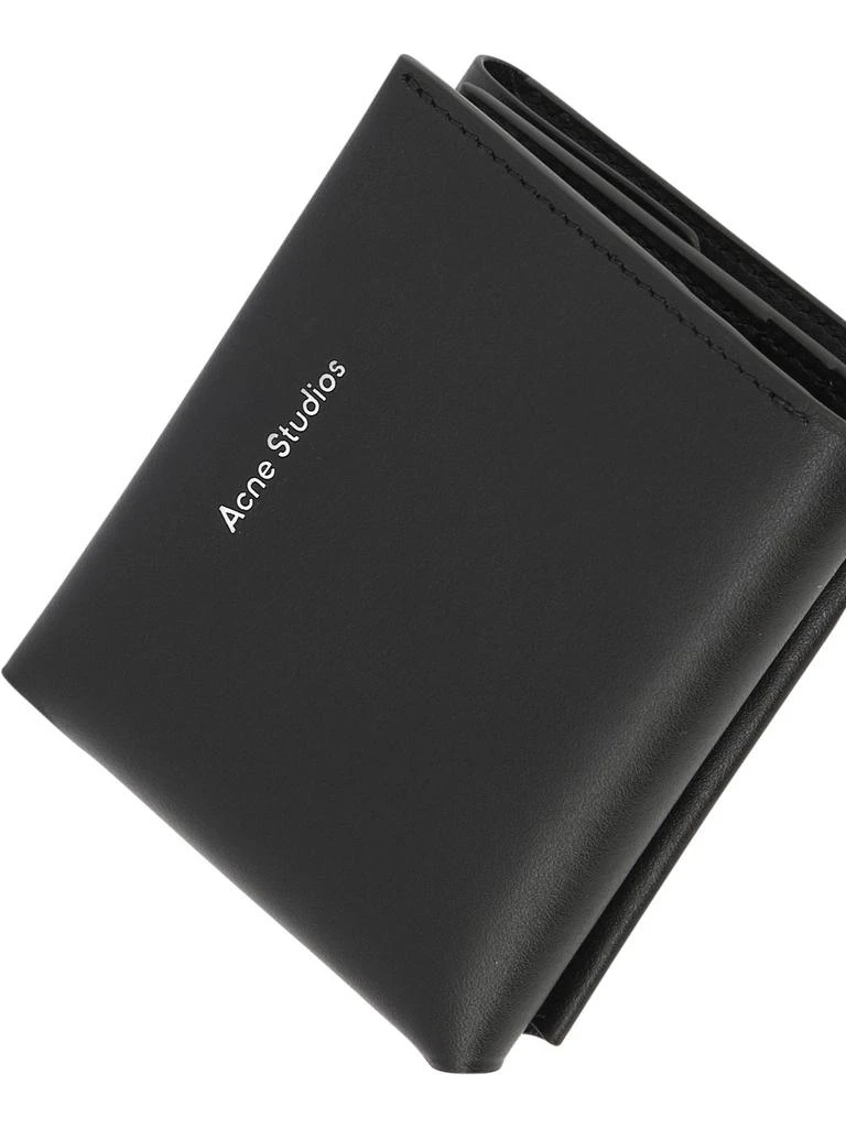 商品Acne Studios|Trifold Wallet Wallets & Card Holders Black,价格¥997,第4张图片详细描述