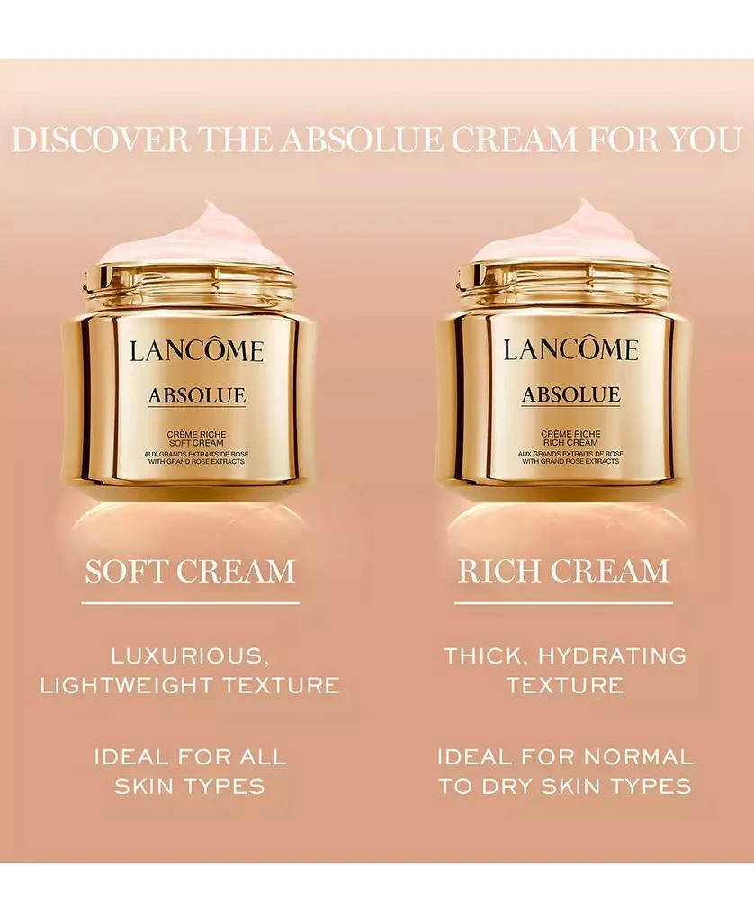 商品Lancôme|Absolue Revitalizing & Brightening Rich Cream With Grand Rose Extracts, 2 oz.,价格¥1777,第5张图片详细描述