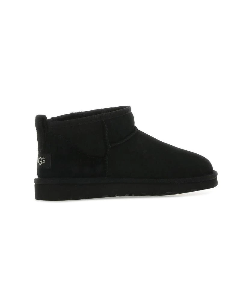 商品UGG|Black Suede Classic Ultra Mini Ankle Boots,价格¥1542,第3张图片详细描述