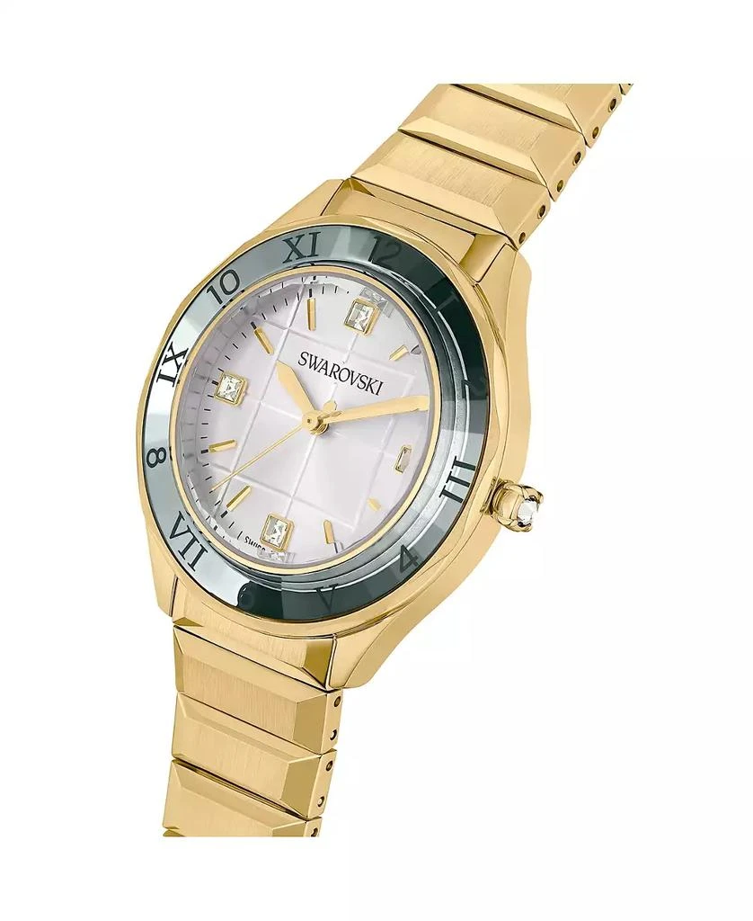 商品Swarovski|Women's Quartz Gold Metal Watch, Swiss Made 37mm,价格¥2772,第4张图片详细描述