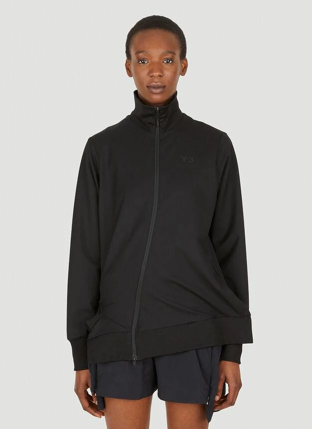 商品Y-3|Logo Track Sweatshirt in Black,价格¥1276,第1张图片