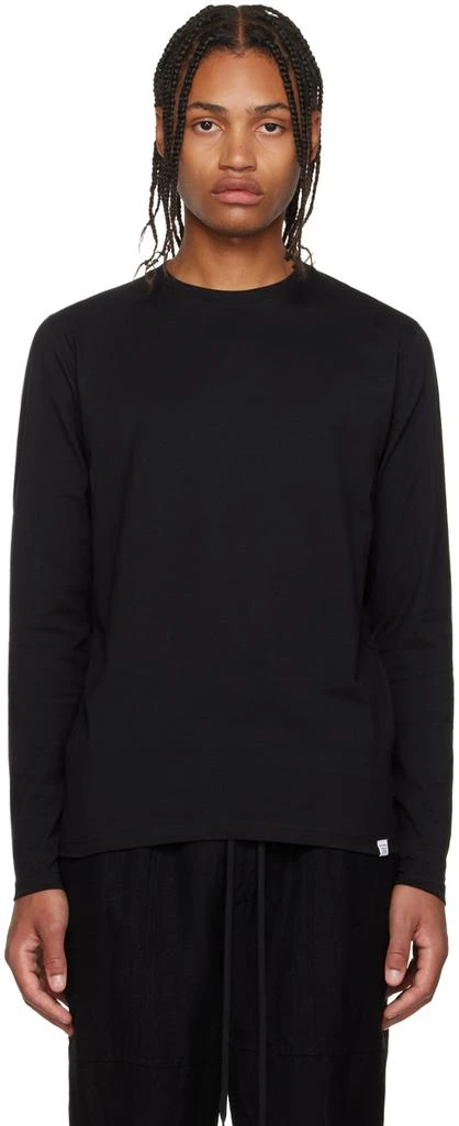 商品Norse Projects|Black Niels Standard Long Sleeve T-Shirt,价格¥393,第1张图片