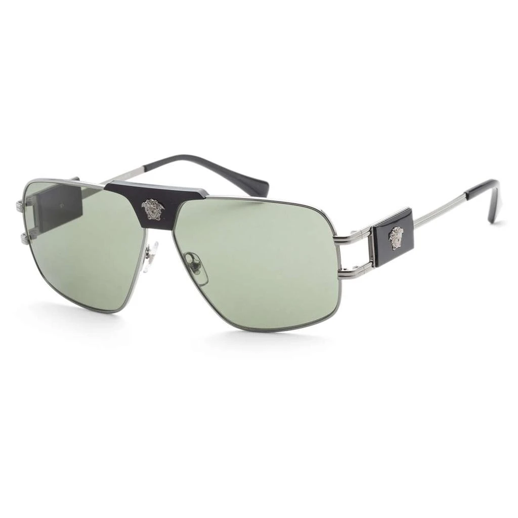 商品Versace|Versace Men's Grey Butterfly Sunglasses,价格¥759,第1张图片