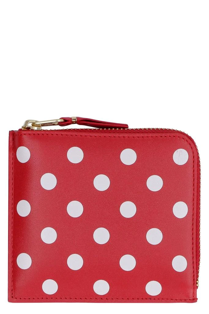 商品Comme des Garcons|Comme des Garçons Leather Zipped Coin Purse - Men,价格¥1674,第1张图片