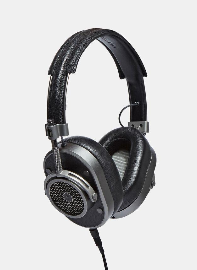 商品MASTER & DYNAMIC|Master & Dynamic MH40 Over Ear Headphones in Gunmetal,价格¥2923,第1张图片
