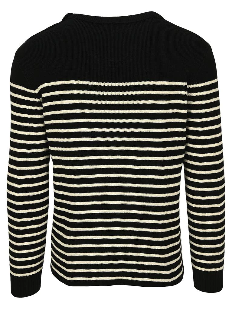 商品Yves Saint Laurent|Saint Laurent Striped Crewneck Jumper,价格¥3114,第2张图片详细描述