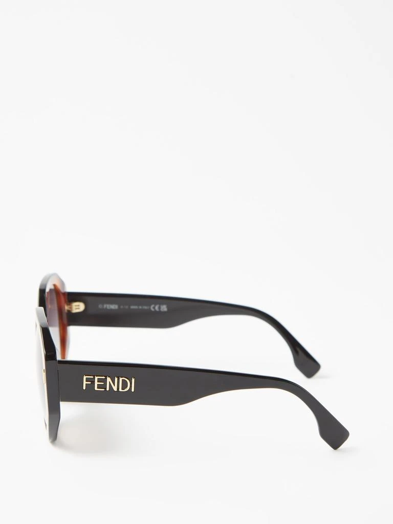 商品Fendi|Octagonal acetate sunglasses,价格¥4000,第4张图片详细描述