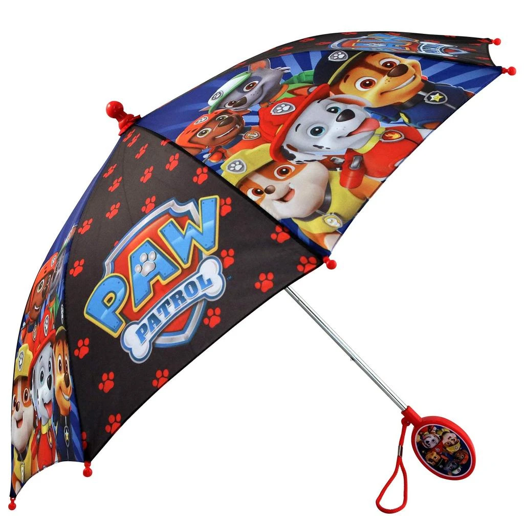 商品Nickelodeon|Kids Umbrella, Paw Patrol Toddler and Little Boy Rain Wear for Ages 3-6,价格¥121,第1张图片