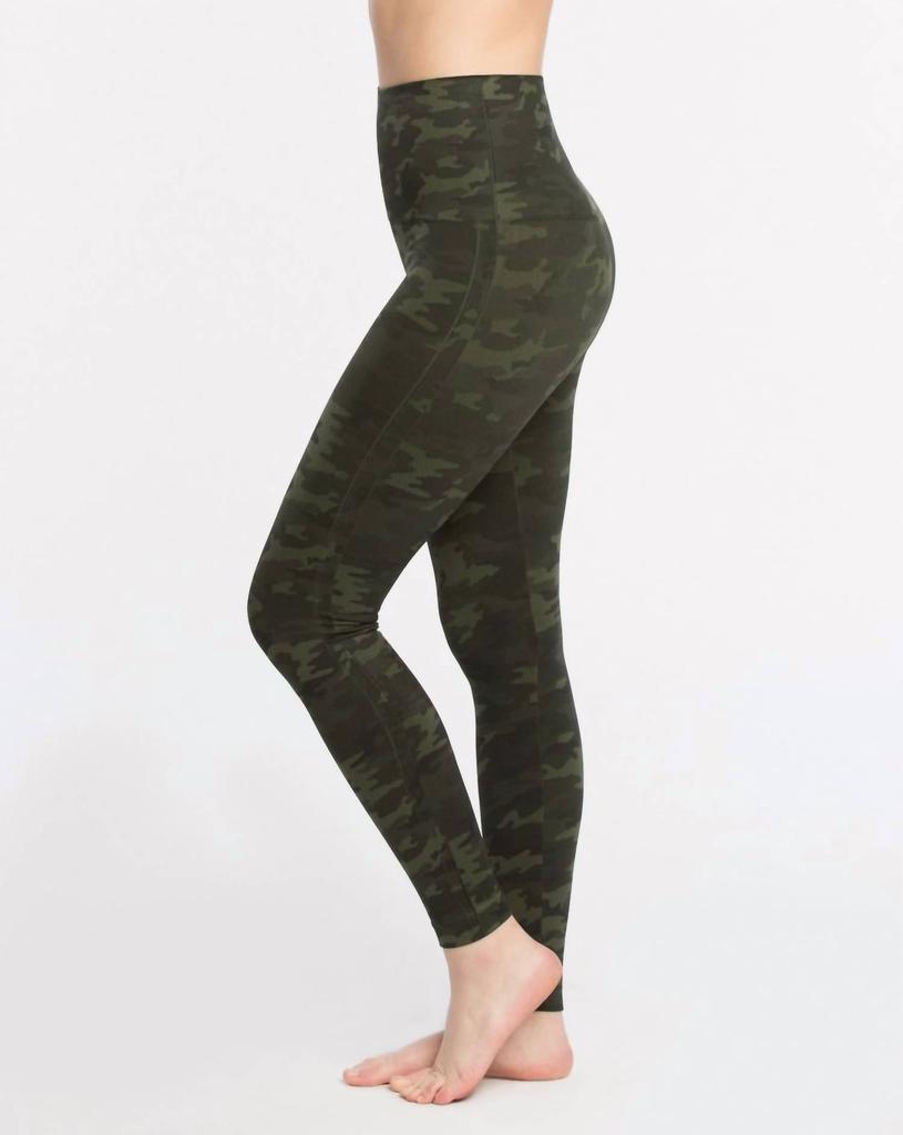 Look At Me Now Seamless Leggings In Camo Green商品第3张图片规格展示