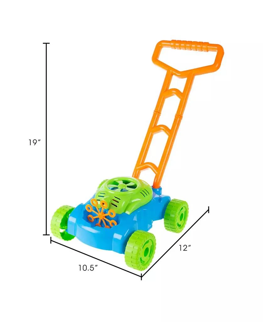 商品Trademark Global|Hey Play Bubble Lawn Mower - Toy Push Lawn Mower Bubble Blower Machine, Walk Behind Outdoor Activity For Toddlers, Boys And Girls,价格¥255,第2张图片详细描述