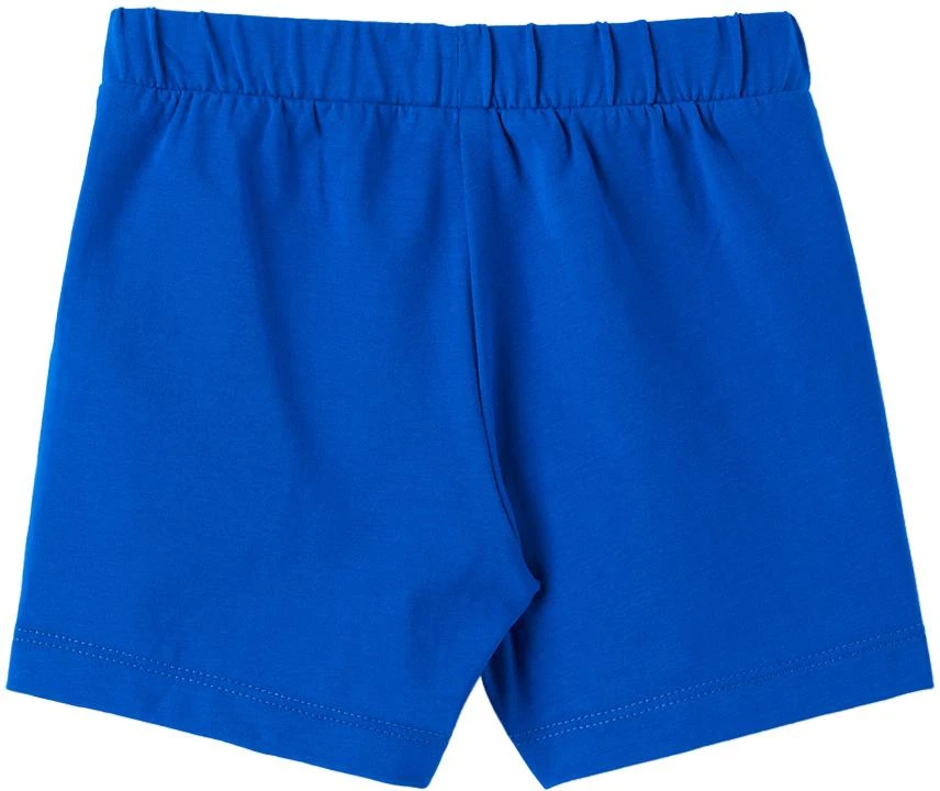 商品GCDS|Baby White & Blue T-Shirt & Shorts Set,价格¥379,第5张图片详细描述