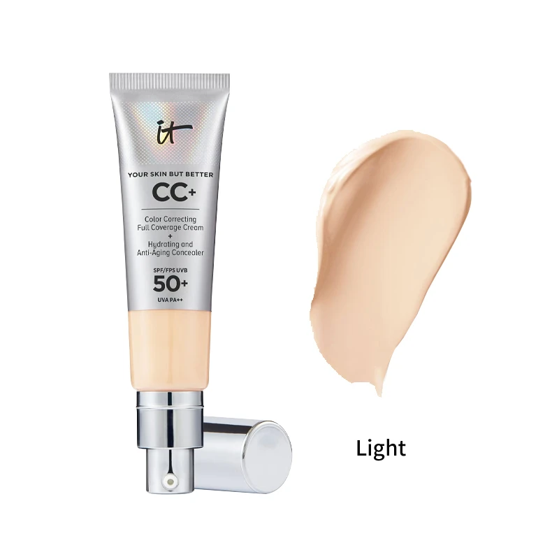 IT COSMETICS依科美 经典遮瑕款小银管CC霜粉底液32ml SPF50  保湿遮瑕适合混合肤质 商品
