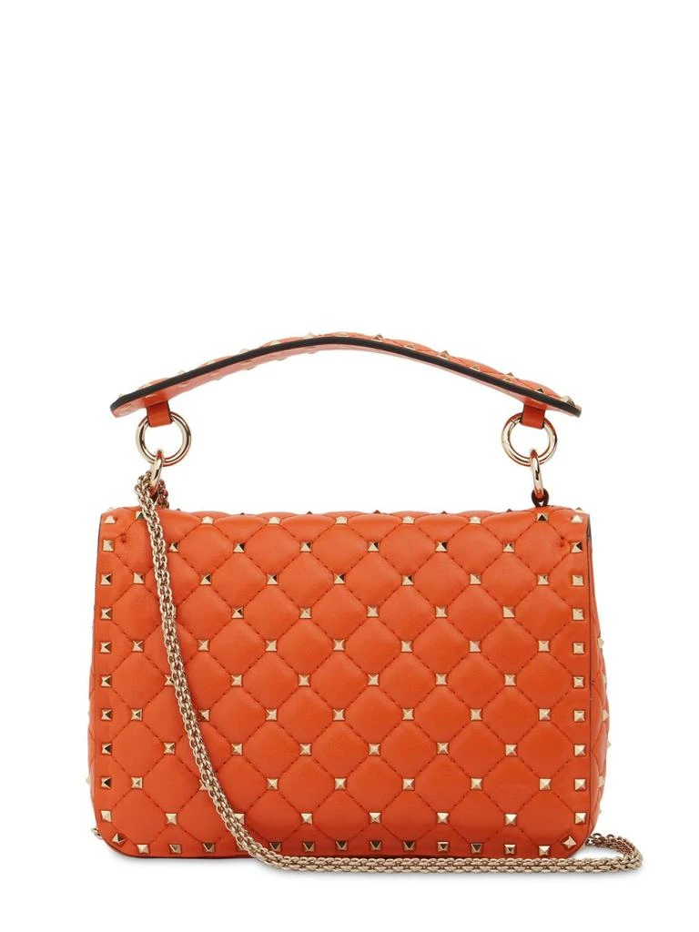 商品Valentino|Small Spike Leather Shoulder Bag,价格¥14429,第5张图片详细描述