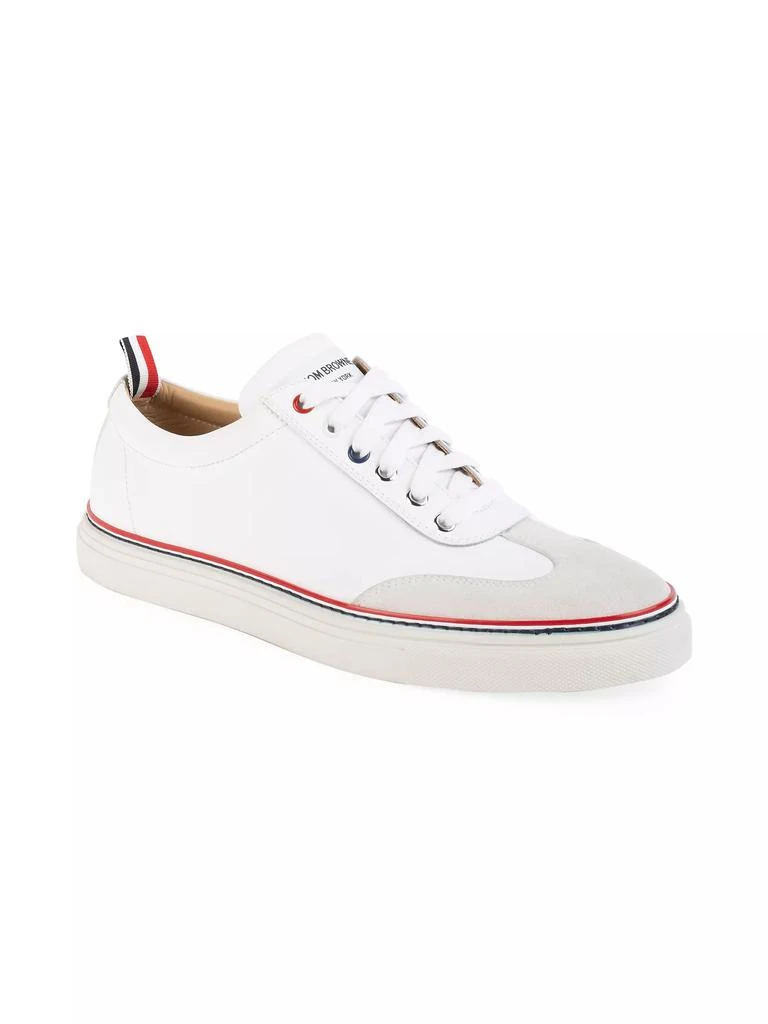 商品Thom Browne|Low-Top Leather Trainers,价格¥2447,第2张图片详细描述