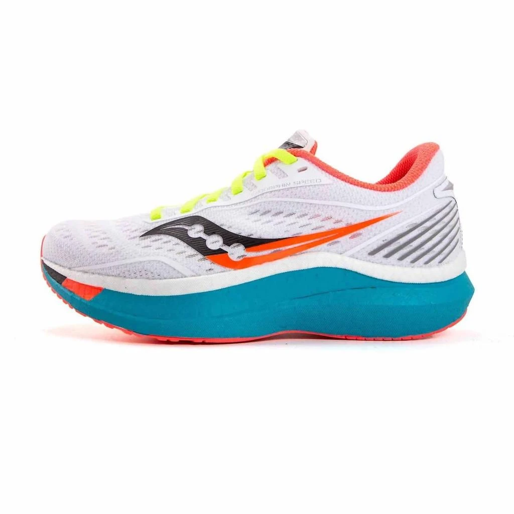 商品Saucony|Women's Endorphin Speed Running Shoes - Medium Width In White Mutant,价格¥1003,第1张图片