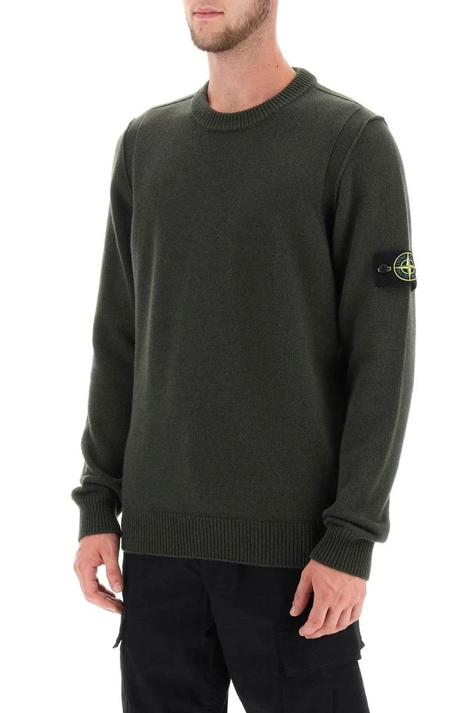 商品Stone Island|WOOL CREW NECK SWEATER,价格¥1444,第5张图片详细描述