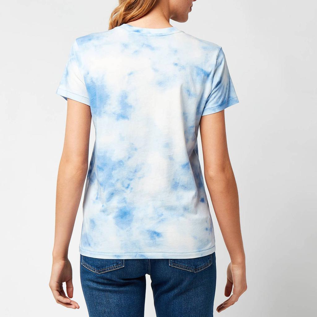 Polo Ralph Lauren Women's Bleach Print T-Shirt - Bleached Indigo商品第2张图片规格展示