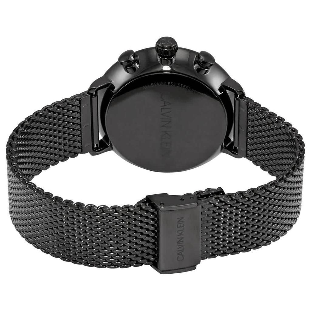 商品Calvin Klein|Calvin Klein Chronograph Quartz Black Dial Mens Watch K8M27421,价格¥521,第5张图片详细描述