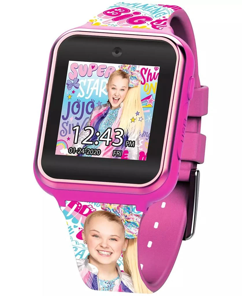 商品Accutime|Kid's Jojo Siwa Silicone Strap Smart Watch 46x41mm,价格¥277,第2张图片详细描述