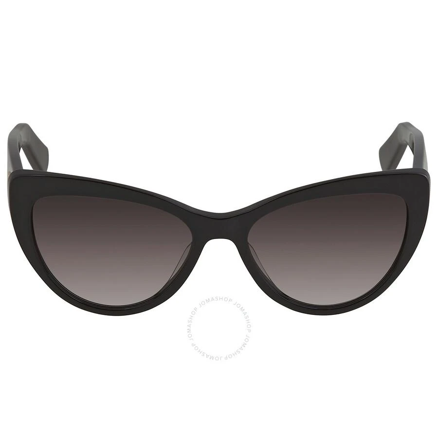 Salvatore Ferragamo Grey Cat Eye Ladies Sunglasses SF930S 001 56 1