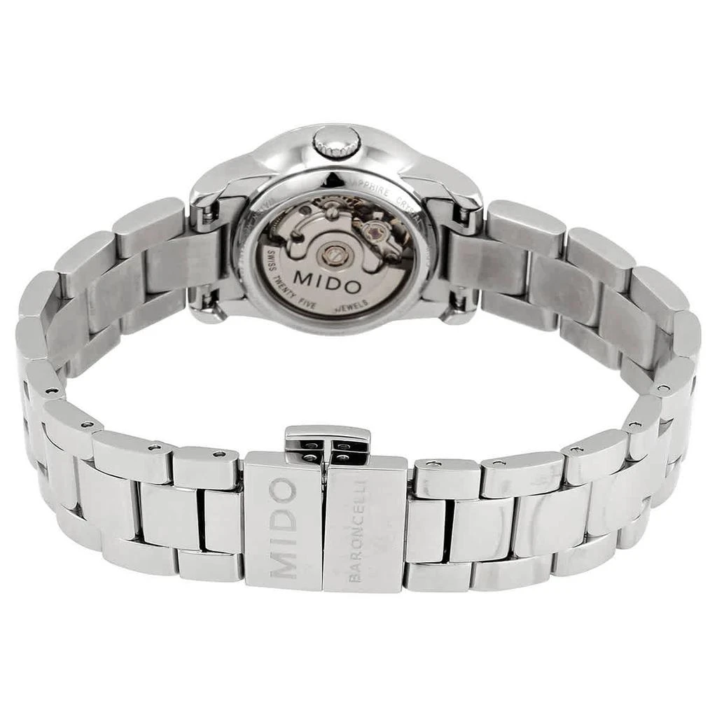 商品MIDO|Baroncelli III Automatic Silver Dial Ladies Watch M0100071103309,价格¥1773,第3张图片详细描述