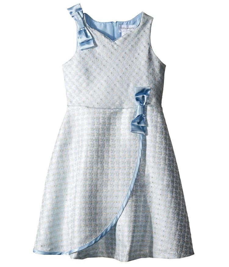 商品Us Angels|Brocade Sleeveless Dress w/ Satin Ribbon Trim (Toddler/Little Kids),价格¥253,第1张图片