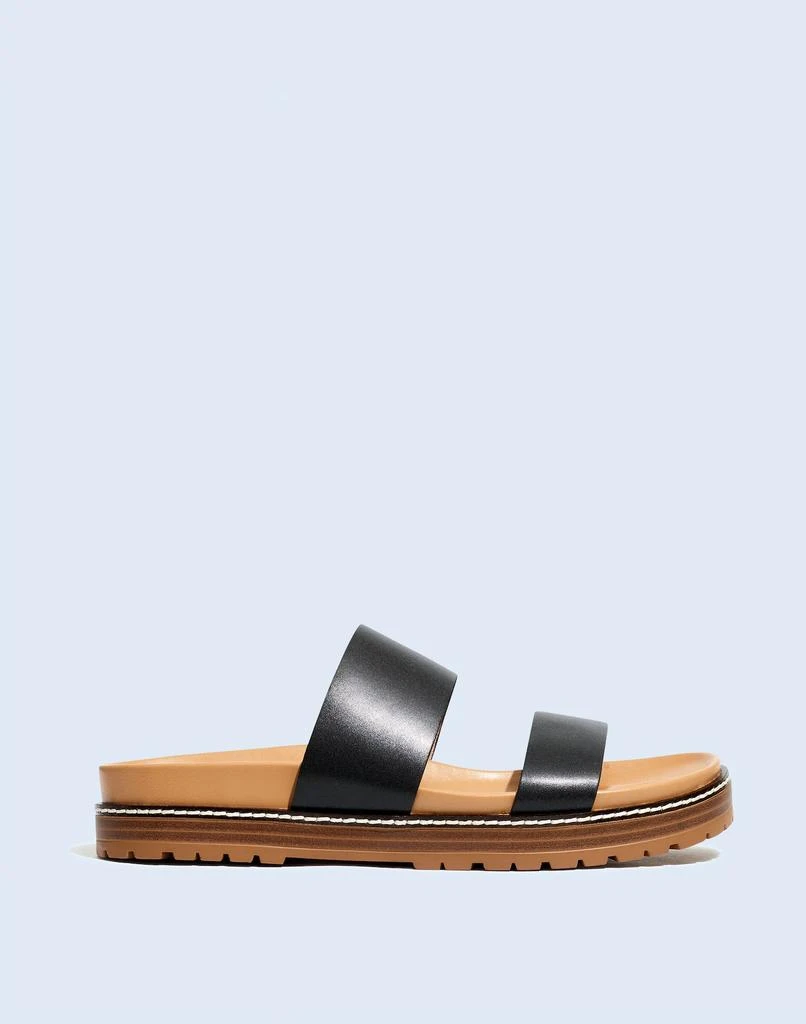 商品Madewell|The Charley Double-Strap Slide Sandal,价格¥637,第2张图片详细描述