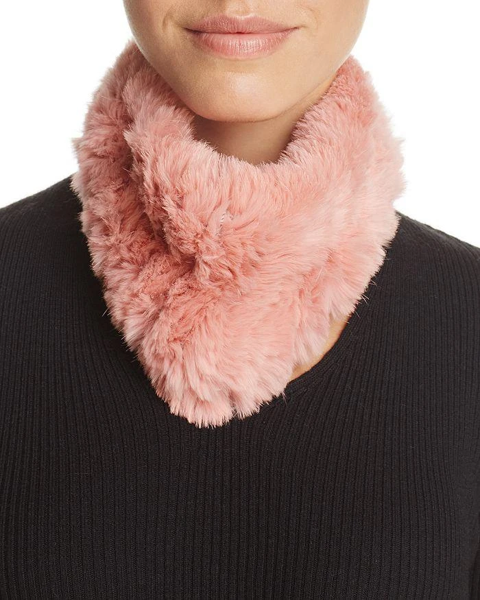 商品Surell|Rabbit Fur Headband Scarf,价格¥530,第1张图片