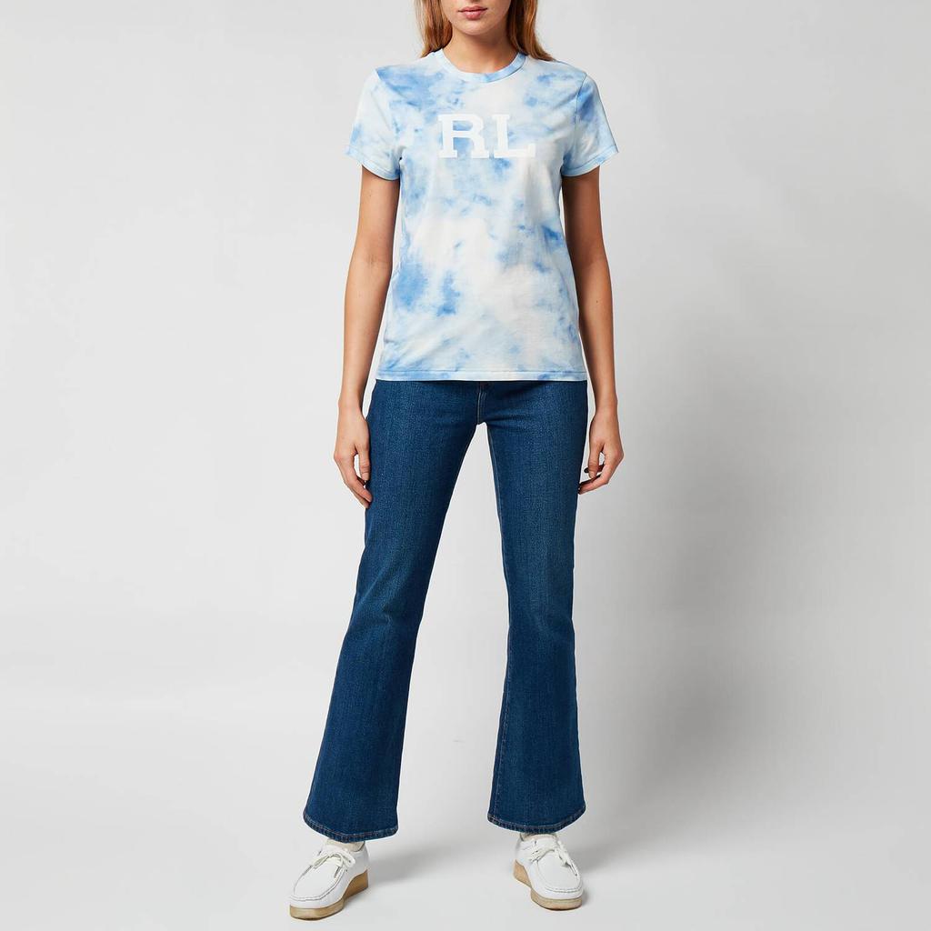 Polo Ralph Lauren Women's Bleach Print T-Shirt - Bleached Indigo商品第3张图片规格展示