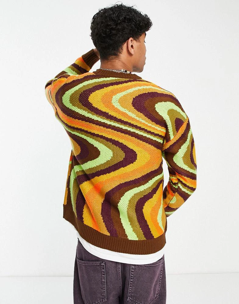 商品The Ragged Priest|The Ragged Priest flashback knit jumper in multi,价格¥374,第2张图片详细描述