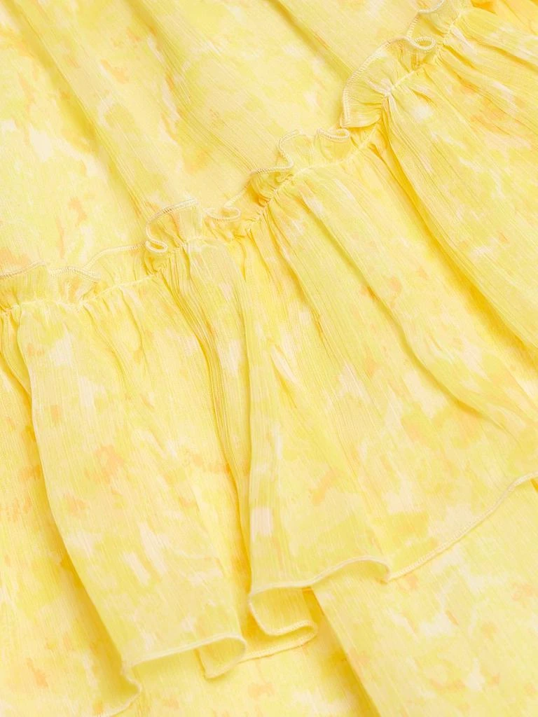 Fadrid Ruffle Chiffon Tiered Midi-Dress 商品