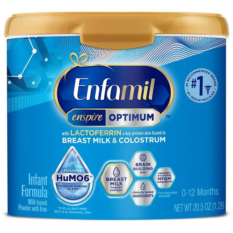 商品Enfamil|Enfamil Enspire 蓝臻母乳寡糖蛋清配方一段奶粉 富铁配方 20.5oz,价格¥442,第1张图片