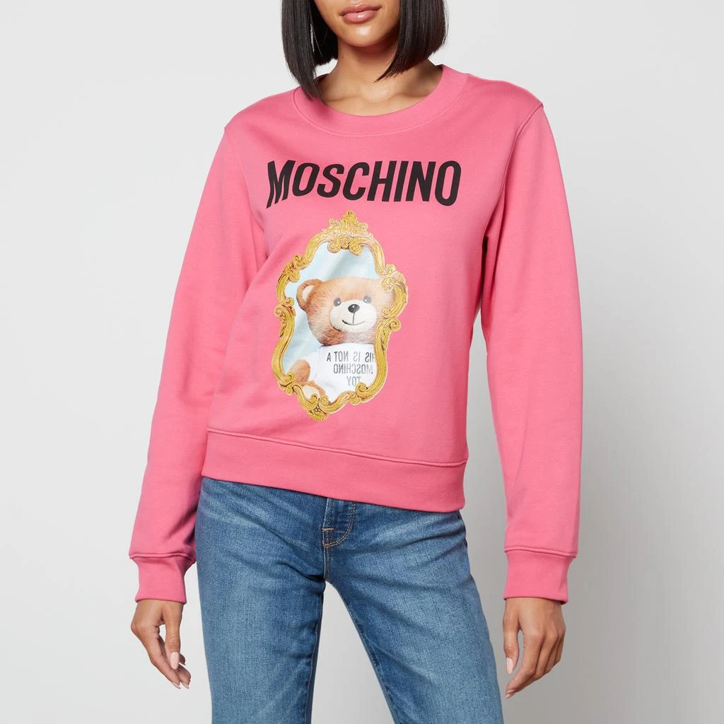 商品Moschino|Moschino Bear Cotton-Jersey Sweatshirt,价格¥660,第1张图片