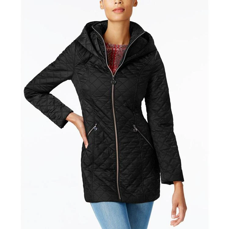 商品Laundry by Shelli Segal|Hooded Quilted Coat,价格¥823,第3张图片详细描述