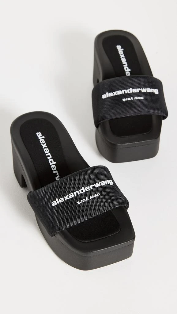 商品Alexander Wang|Alexander Wang Aw 厚底凉拖鞋,价格¥1331,第2张图片详细描述