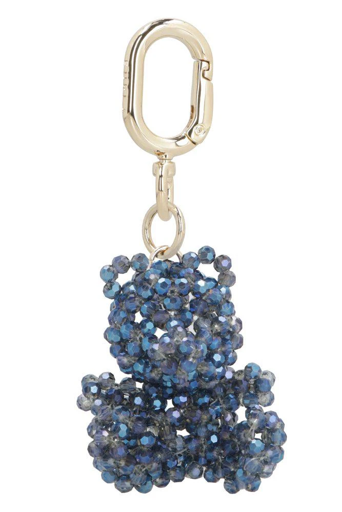 商品Furla|Furla Toni Blu Jay Teddy Bear Key Ring,价格¥316,第1张图片