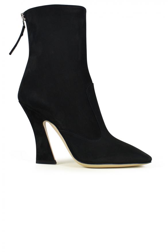 Black nubuck boots - Shoe size: 35,5商品第1张图片规格展示