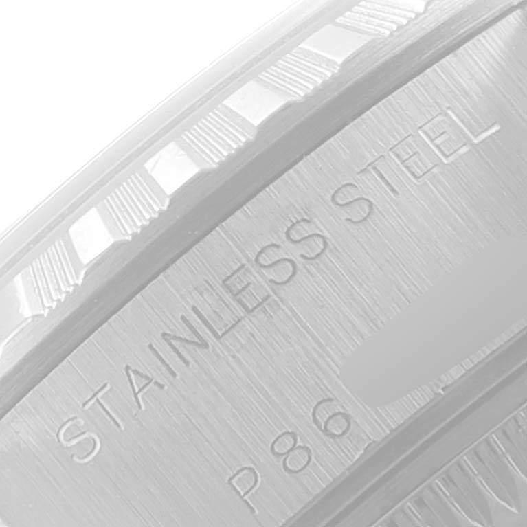 Rolex Black Stainless Steel Date 79240 Women's Wristwatch 26MM商品第9张图片规格展示